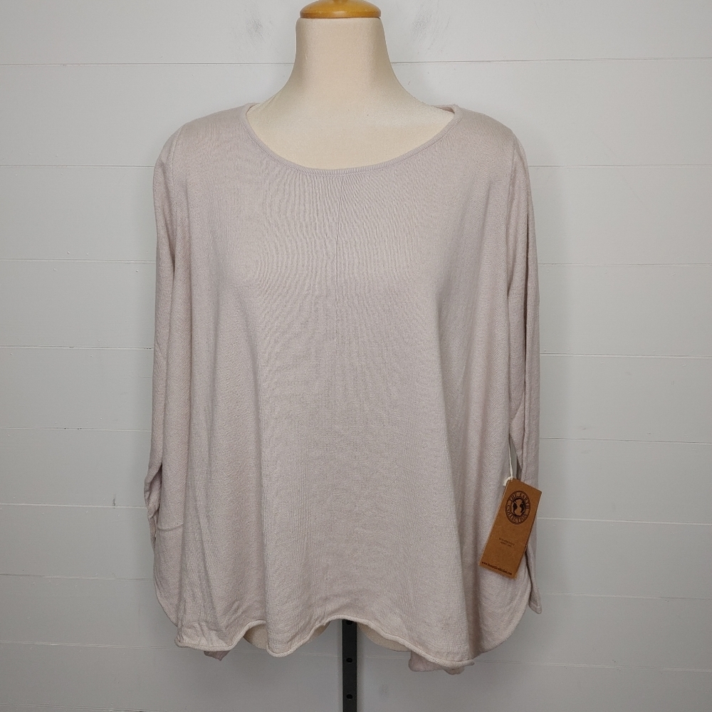 The Earth Collection cotton & cashmere sweater